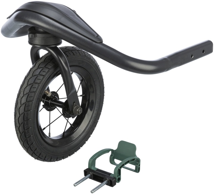 Image du produit Trixie Kit de conversion Jogger pour remorque de vélo, Gris/Salbei (Chien, Réflecteurs)