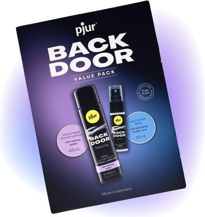 Actual product image Pjur Back Door Set Of Anal Lubricant And Spray (120 ml)