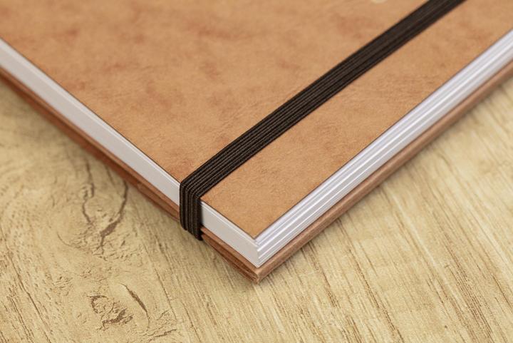 Image du produit Clairefontaine Agenda de poche AgeBag Tabac, Couleur détaillée : Marron, Motif : Sans (120 x 180 mm)