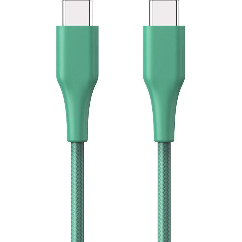 ER Case Cavo POW USB-C/C GRS zelený, Cavo USB