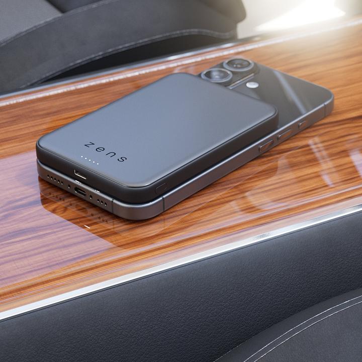 Image du produit Zens Qi2.2 mit bis zu 25W Pro 2 Semi Solid State Qi2.2 Powerbank 10000mAh black (10000 mAh, 25 W, 38.50 Wh)