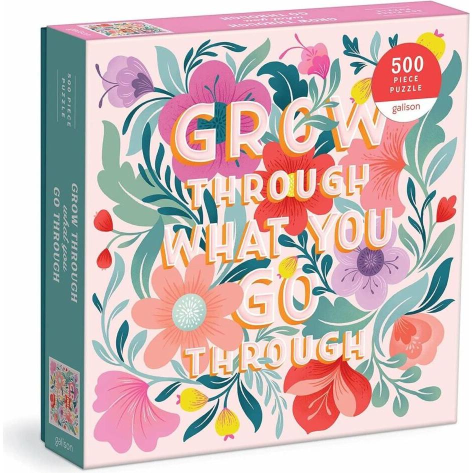 Abrams & Chronicle Grow Through What You Go Through 500 Piece Puzzle (500 Teile)
