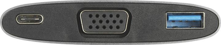 Produktbild Renkforce USB-C®, VGA Adapter (1x USB-C® Stecker - 1x USB-C® Buchse (Power Deliv (USB-A, VGA, 15 cm)
