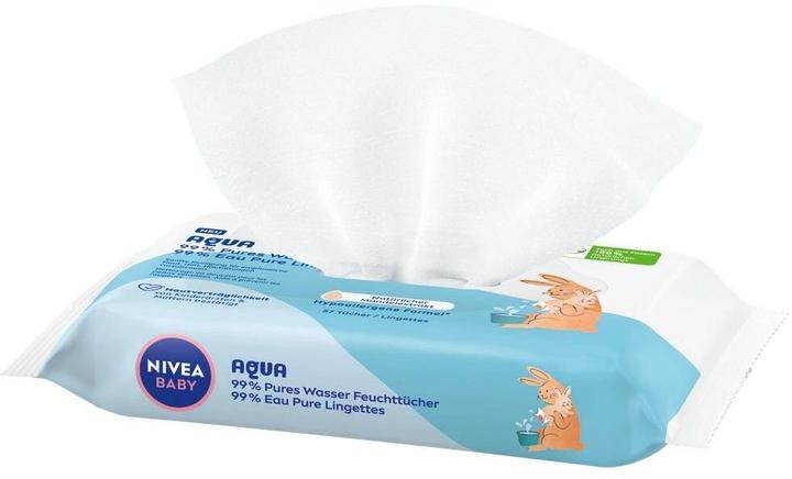 Image du produit NIVEA Aqua Feuchttücher (1 x 57 pcs)