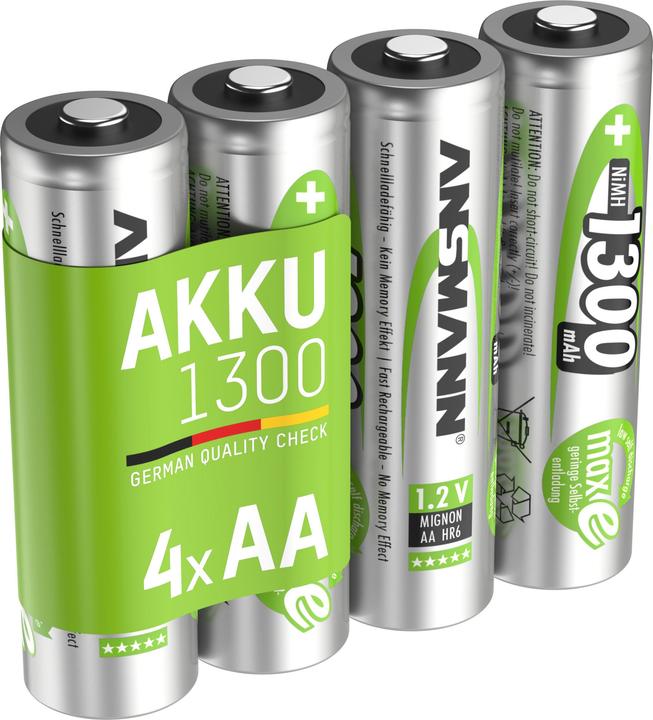 Immagine prodotto Ansmann maxE (4 pz., AA, 1300 mAh)