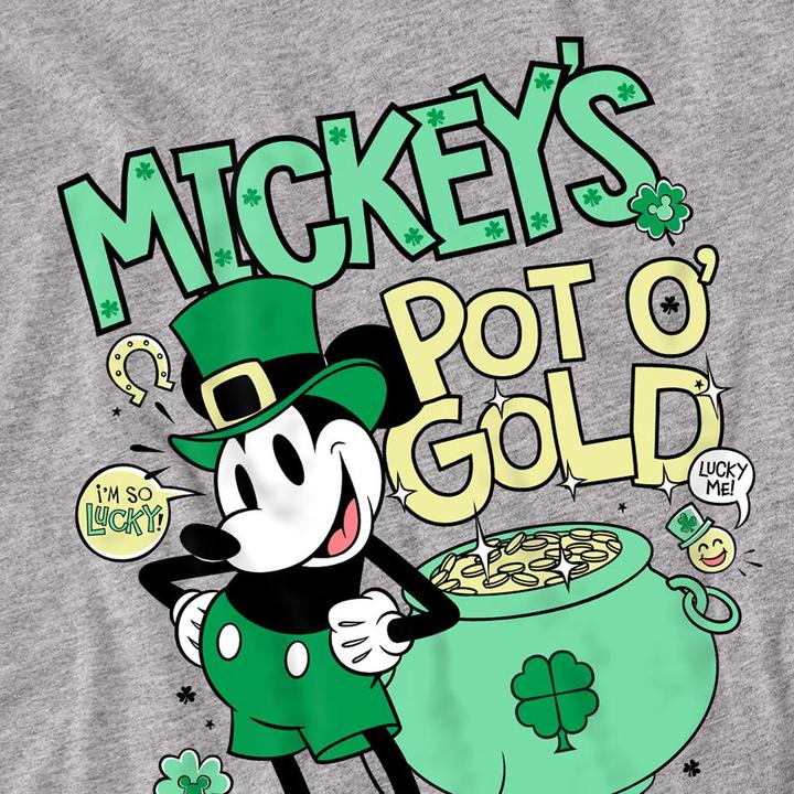Produktbild Mickey Mouse Pot O Gold TShirt St PatricksTag (M)