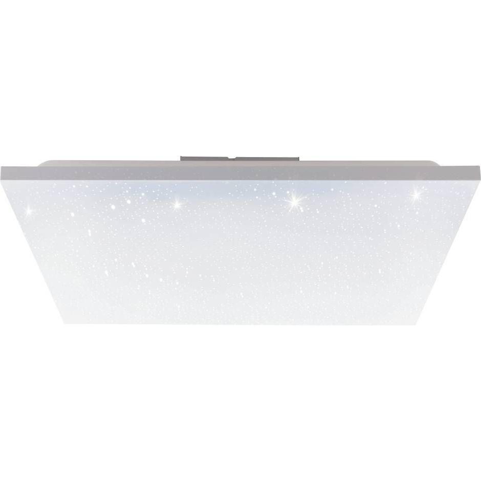 EGLO, Wandleuchte + Deckenleuchte, 75618 CALEMAR-S LED Wand-/Deckenleuchte 32W 587x587mm Weiss Neutralweiss