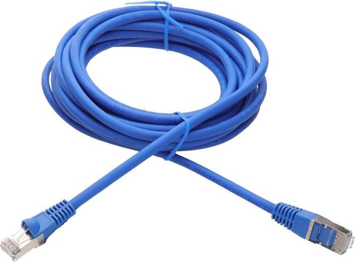 Produktbild Cables Direct CDL 5m Cat6A Patch Cable - Blue (S/FTP, CAT6a, 5 m)