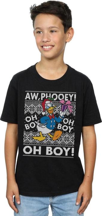 Produktbild Disney Donald Duck Christmas Fair Isle TShirt Jungen (116)