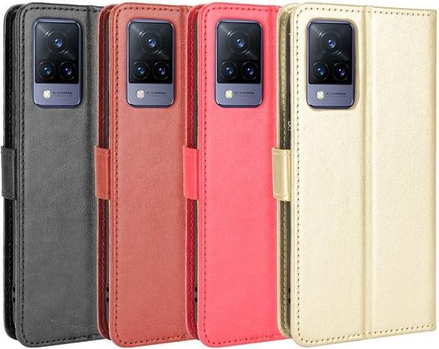 Image du produit MU Classic Série de livres en cuir Crazy Horse III (vivo V21 5G)