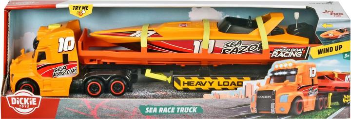 Produktbild Dickie Truck mit Schnellboot