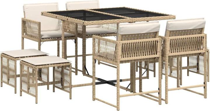 Beige, Cremeweiss, Schwarz