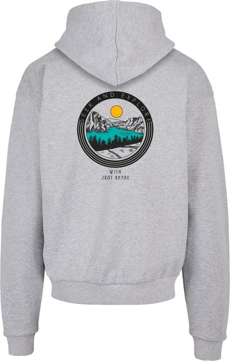 Image du produit Just Rhyse JRHD501M SeekandExplore Hoody grey M (M)