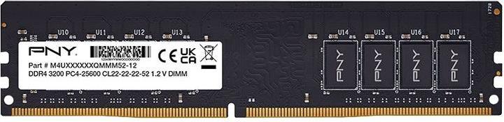 Produktbild PNY Arbeitsspeicher 16GB DDR4 3200MHz DIMM MD16GSD43200-SB (1 x 16GB, 3200 MHz, DDR4-RAM, DIMM)