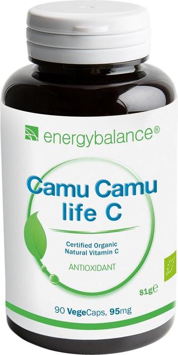 Actual product image Energybalance Camu Camu life C natural vitamin C organic (90 Piece, Capsules)