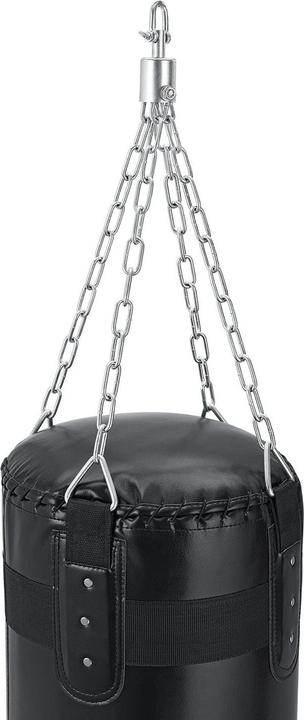 Image du produit Juskys Sac de frappe avec chaîne en acier et mousqueton (30 kg)