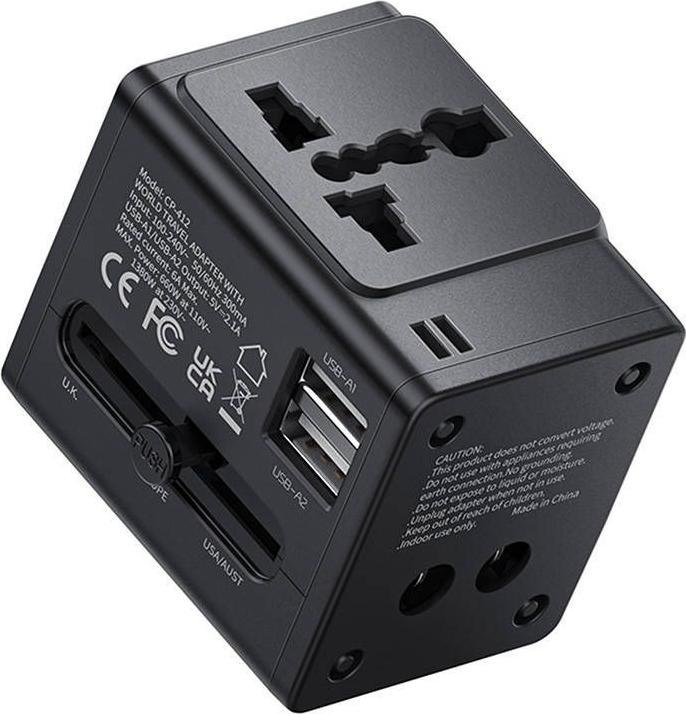 Immagine prodotto Mcdodo Adattatore da viaggio CP-4120 2.1A a ricarica rapida (140 W)
