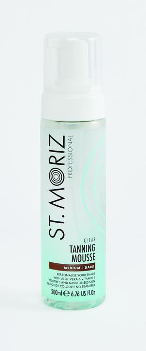 Produktbild St. Moriz St Moriz Professional Clear Tanning Mousse (Selbstbräunungsschaum, 200 ml)