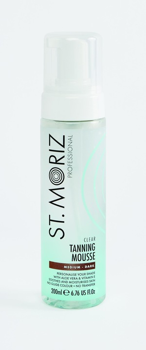 Actual product image St. Moriz St Moriz Professional Clear Tanning Mousse (Self tanning foam, 200 ml)