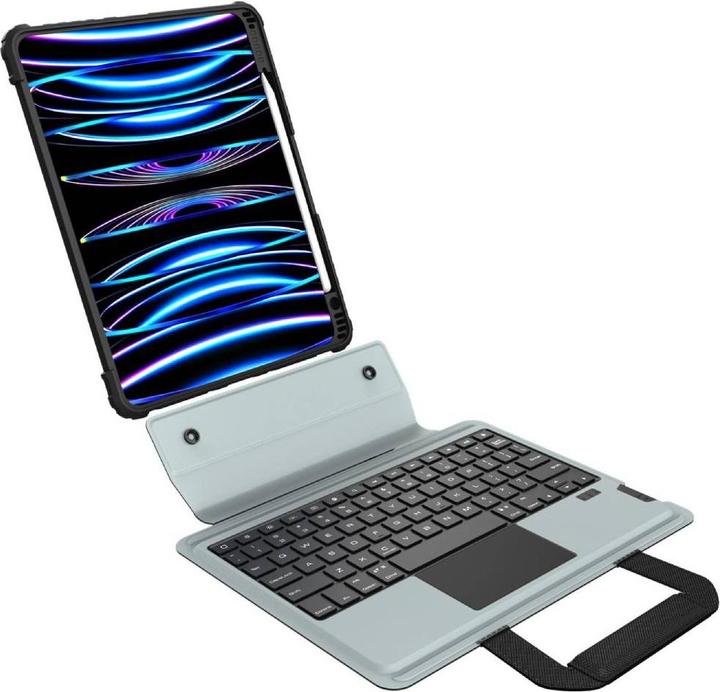 Actual product image Nillkin Bumper GO Keyboard Case (Backlit Version) for iPad Pro 12.9 2020/2021/2022/ Air 13 2024 Blac