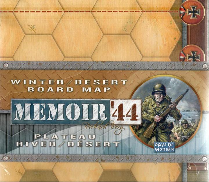 Produktbild Asmodée Memoire 44 Board Winter/desert (Englisch, Französisch, 2 Spieler)