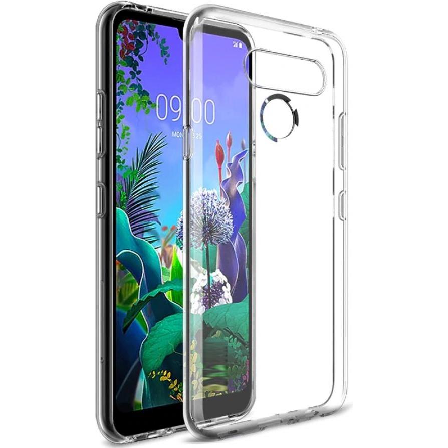 Screenguard LG Q60 Flexible TPU Clear Case (LG Q60), Smartphone Hülle, Transparent