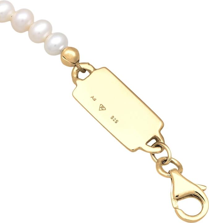 Immagine prodotto Kuzzoi Bracciale Perle d'acqua dolce Classico Semplice Argento 925 (21 cm, Argento 925, Perle coltivate d'acqua dolce, Acciaio inossidabile)