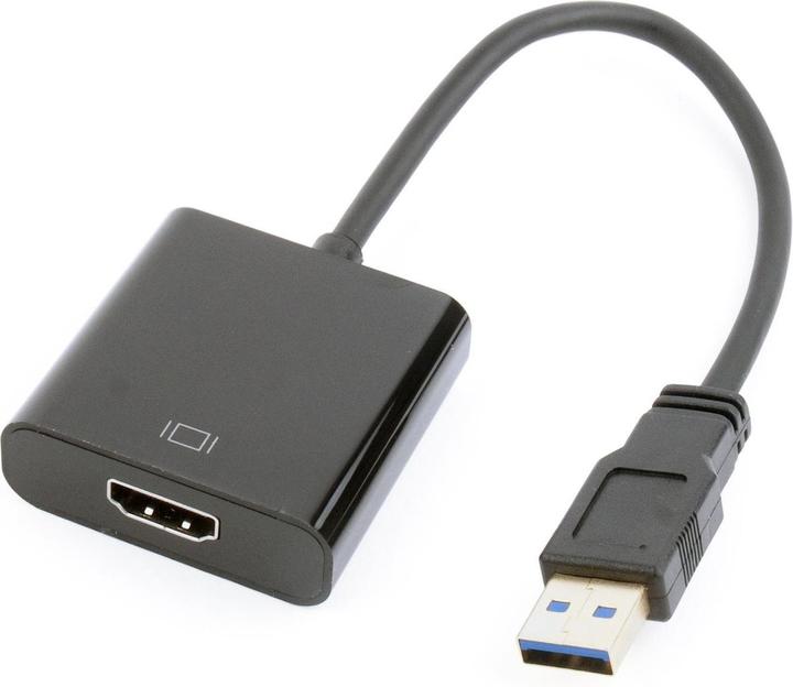 Actual product image Gembird USB — HDMI (Typ A) (USB-A, HDMI, 5.80 cm)