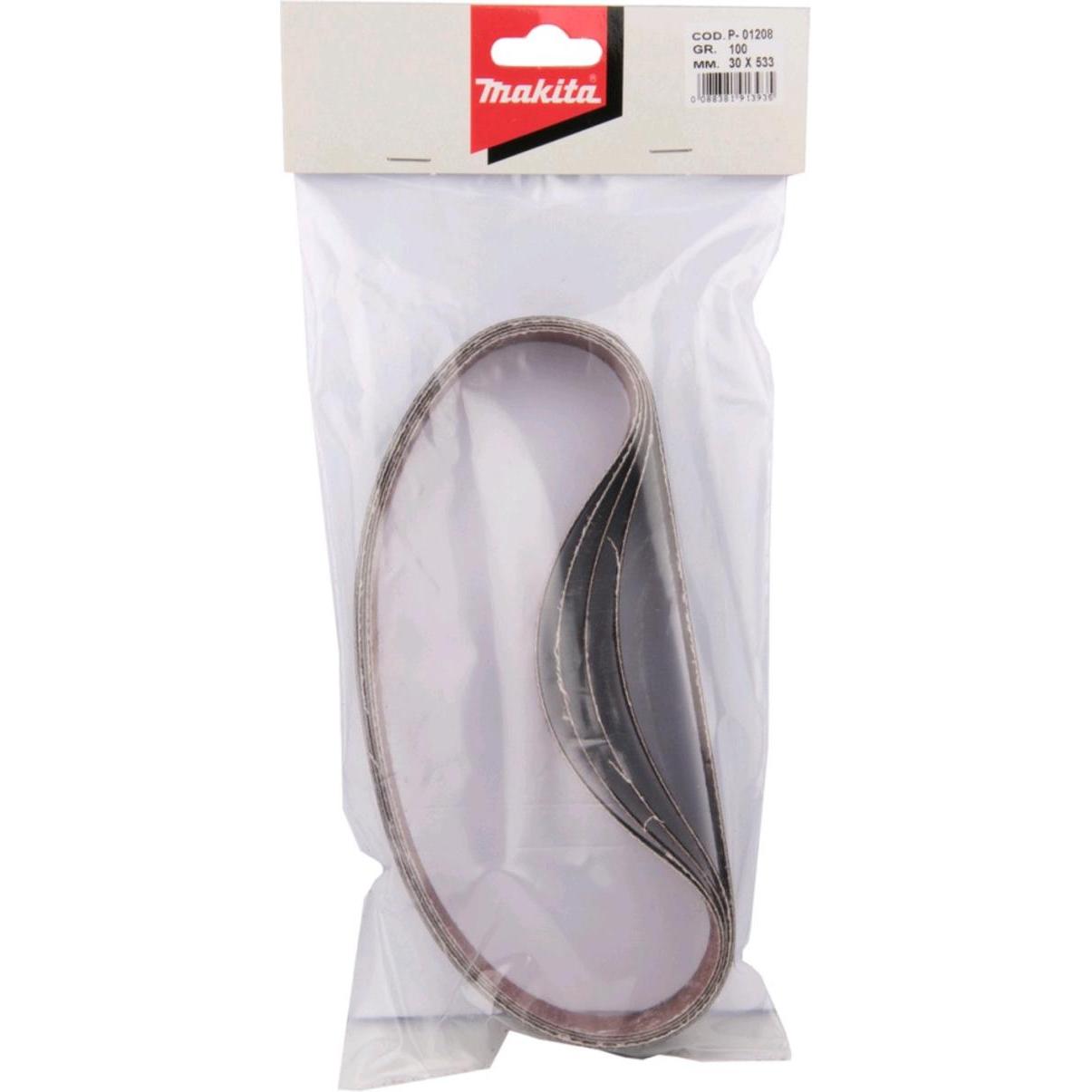 Thumbnail - Makita, Schleifmittel, Schleifband Glas 30x533mm K100 (100)