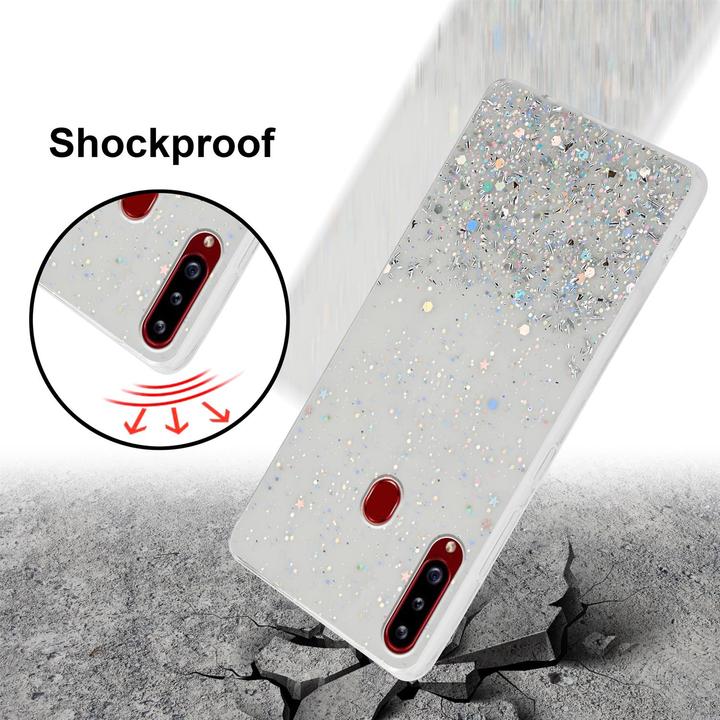 Produktbild Cadorabo TPU Cover funkelnder Glitter (Samsung Galaxy A20s)