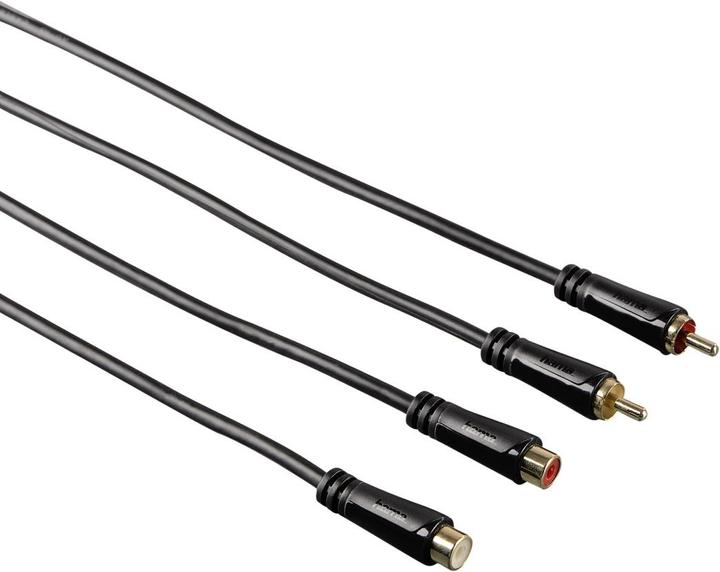 Produktbild Hama Cinch-Kabel Verlängerung (5 m, Cinch Kabel)