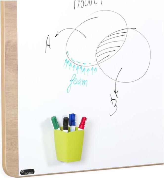 Image du produit Cep Tableau blanc rocada NATURAL, laqué, 1.150 x 750 mm (75 x 115 cm)