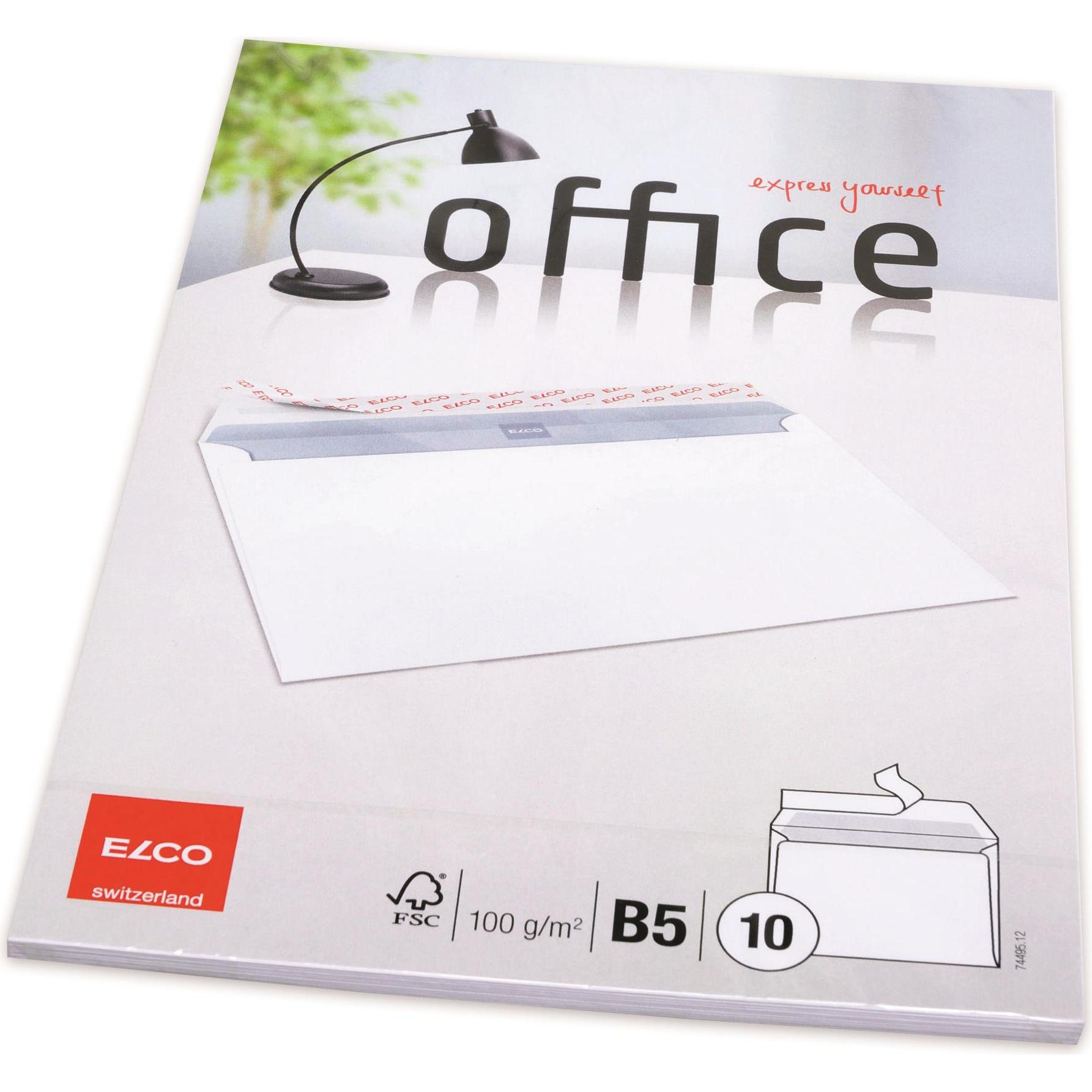 Thumbnail - Elco, Briefumschlag, Office (B5, 10 x)