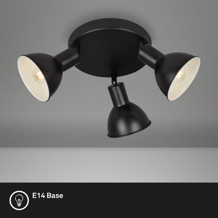 Produktbild Briloner Spotleuchte, schwarz, exkl. 3xE14/max. 25W (E14)