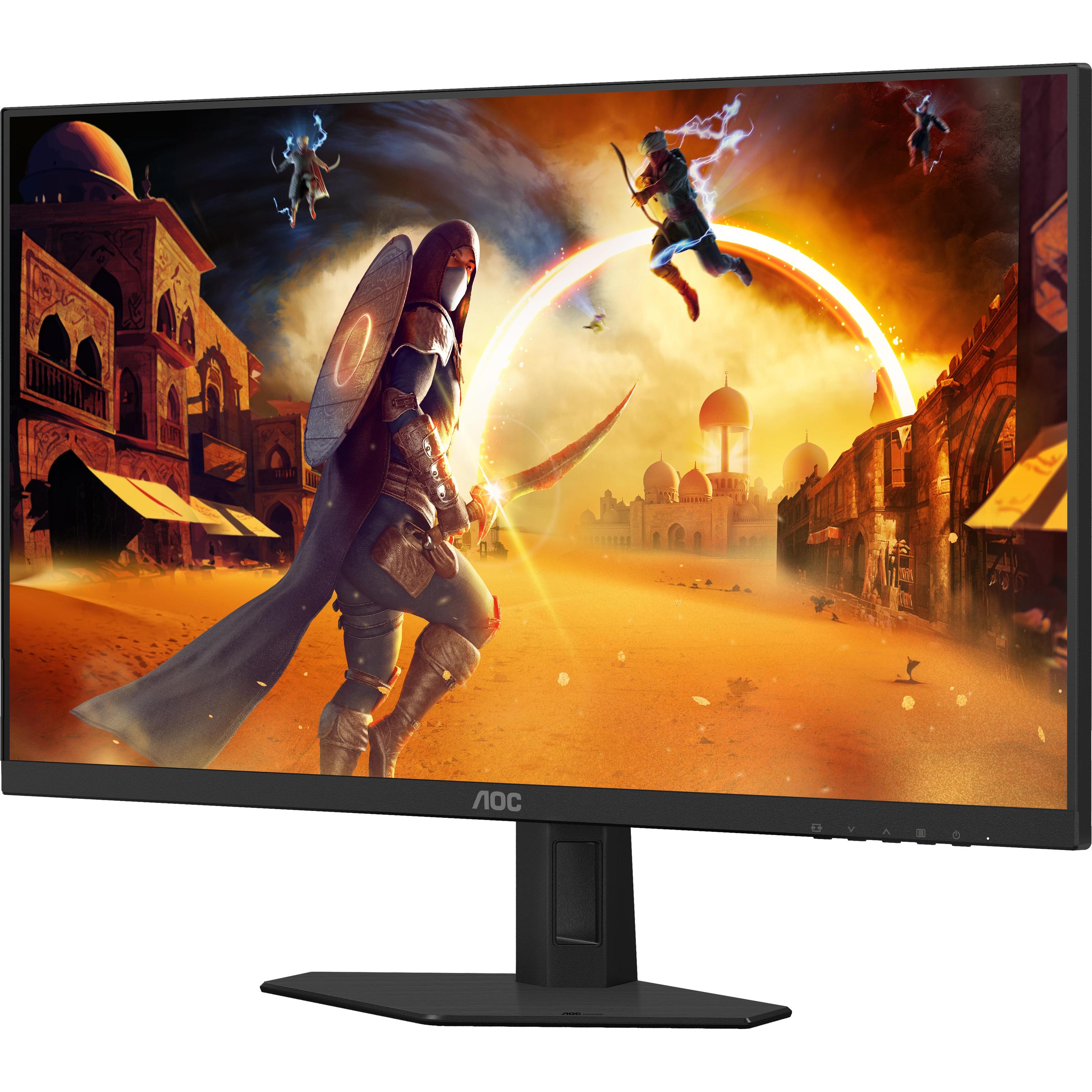 AOC 4SRE Fast IPS Monitor,,, 2x HDMI, DisplayPort (1920 x 1080 Pixel, 24.50"), Monitor, Rot, Schwarz