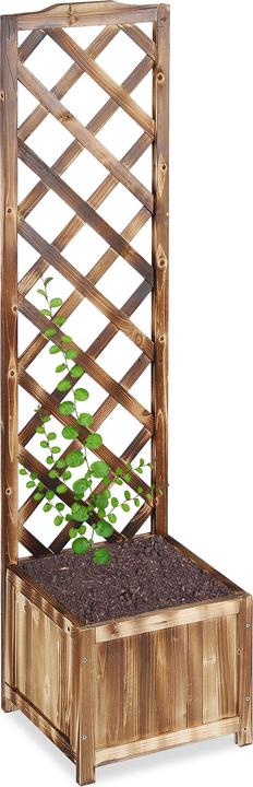 Immagine prodotto Relaxdays Vaso per piante con graticolato (38 cm, 38 cm)