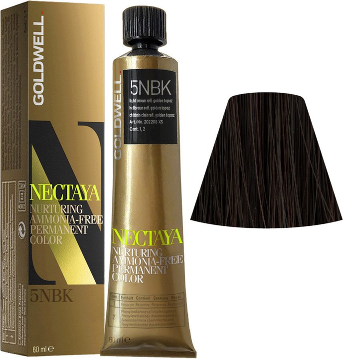 Produktbild Goldwell Nectaya (5NBK - hellbraun refl. golden topaz)