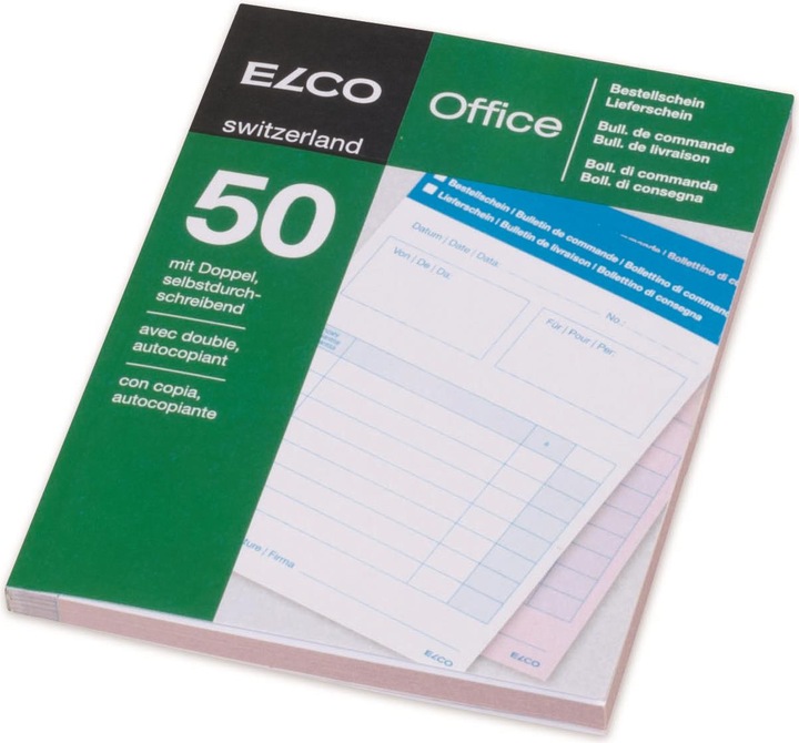 Image du produit Elco Commande/Billet de livraison (50 x)