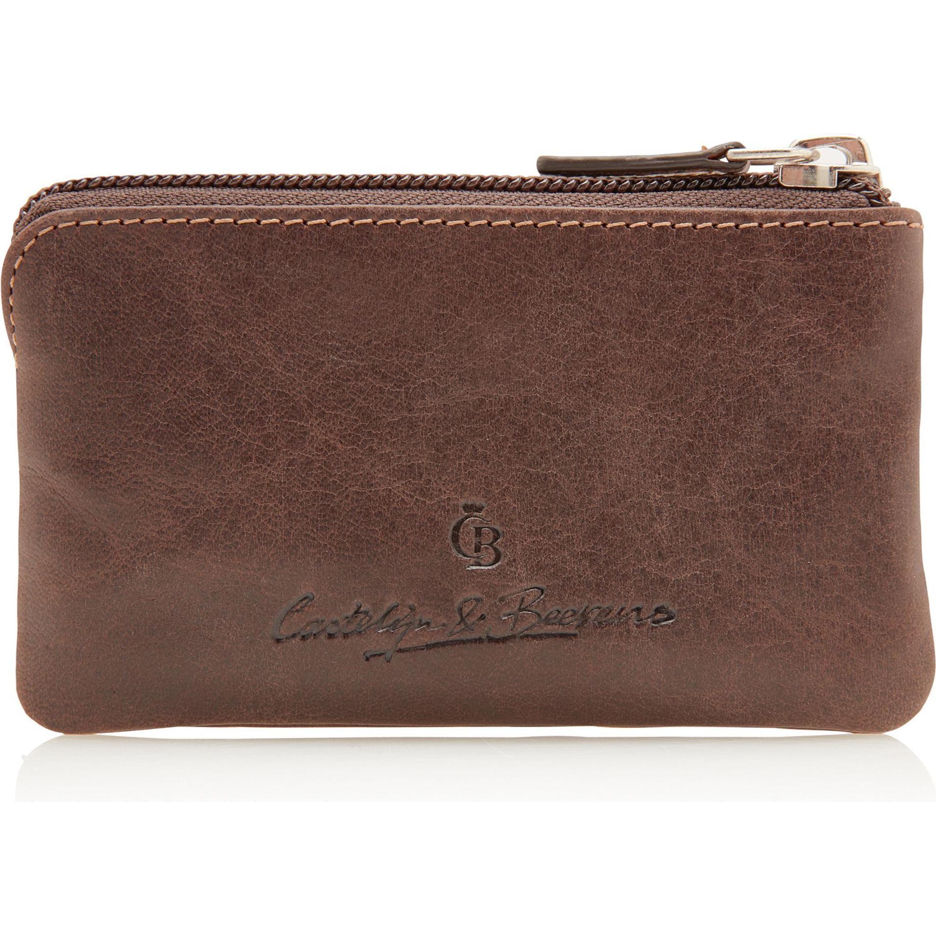 Thumbnail - Castelijn & Beerens, Portemonnaie, Canyon Schlüsseletui RFID Leder 12 cm, Braun