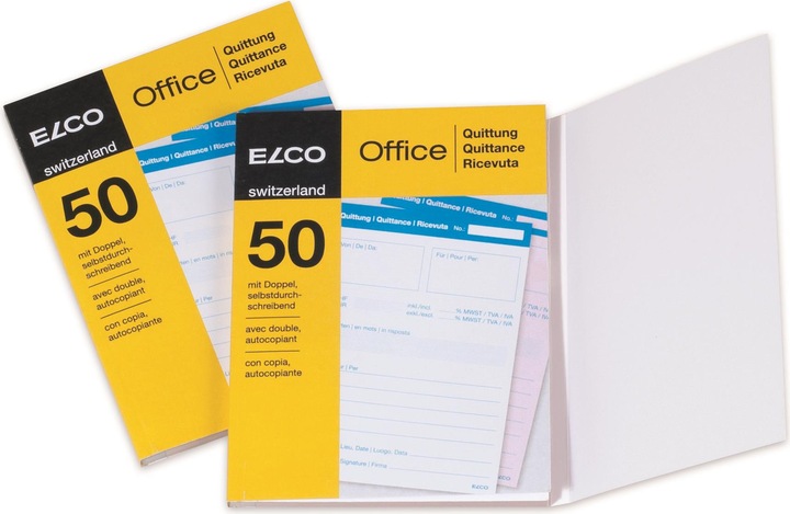 Image du produit Elco Reçu (50 x)