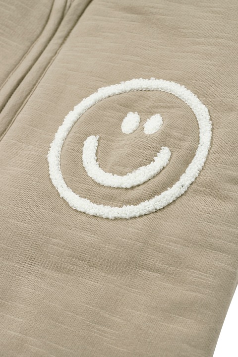 Immagine prodotto Meyco Sacco nanna per neonati con maniche staccabili in slub con applicazione smile (110 cm)