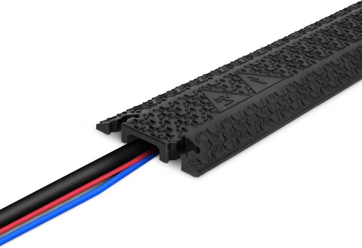 Actual product image Defender XPRESS 40 BLK - XPRESS drop-over cable bridge 40mm, black (Cable bridge, 100.50 cm)