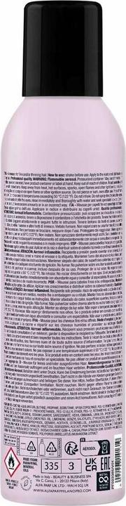 Actual product image Alfaparf Sdl Style&Care Amplifying Mouss (250 ml, Volume foam)