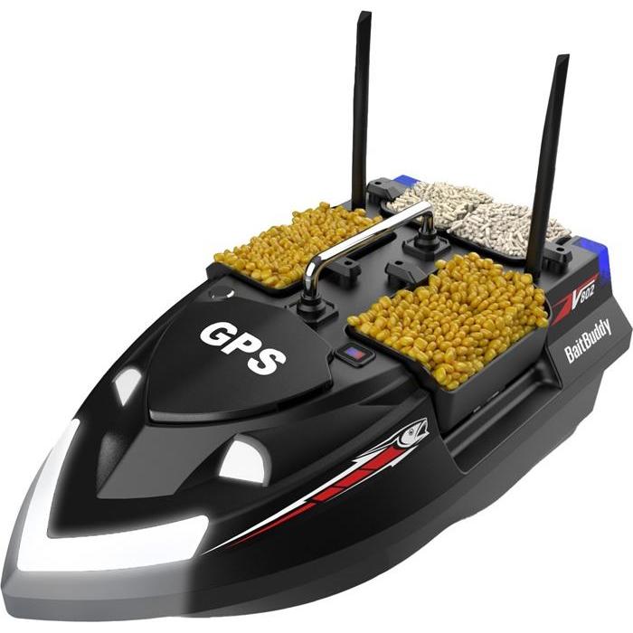 FlyTec V802 PRO 12000mah bait boat (black)