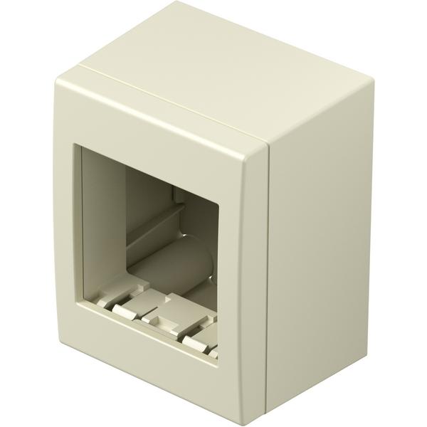 TEM, Zubehör Schalterprogramm, Serie Modul Aufputzgehäuse IP20 BOX NO CUBO WITH BACK SIDE COV