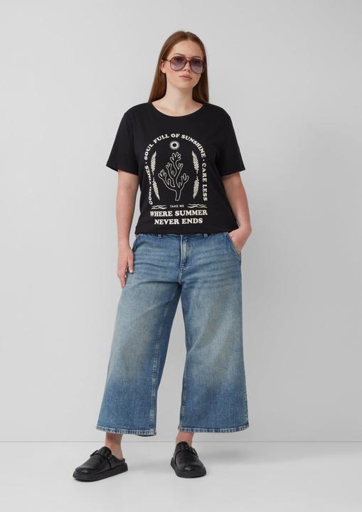Produktbild S.Oliver T-Shirt Baumwoll T-Shirt mit Frontprint (52)