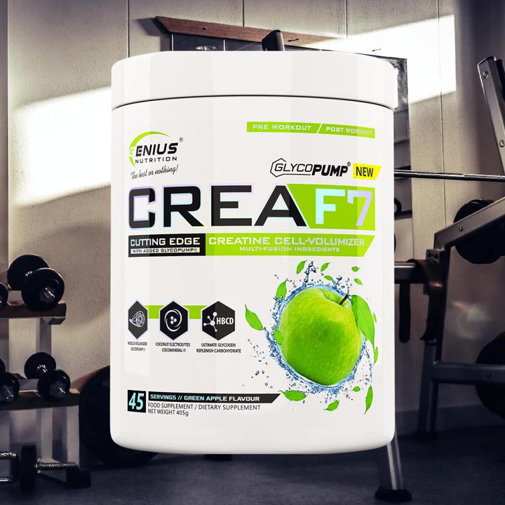 Actual product image Genius Nutrition CreaF7 (Green apple, 1 pcs., 405.41 g)