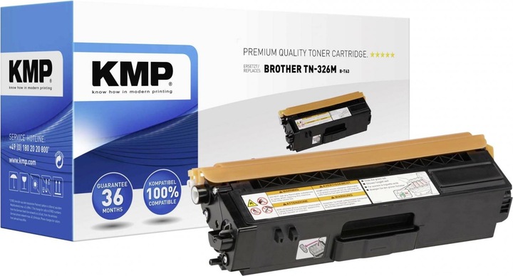 Image du produit KMP B-T63 Toner compatible avec Brother TN-326 M (M)