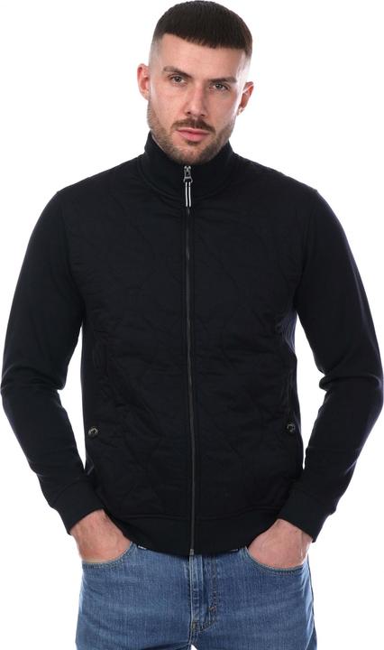 Actual product image Mercery Mens Elgar Onion Quilt Full Zip Sweatshirt (M)