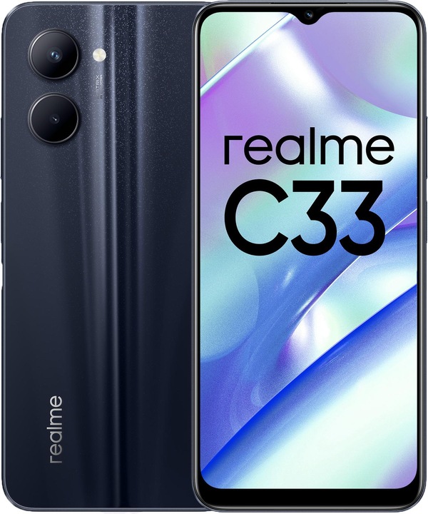 Produktbild realme C33 (128 GB, Night Sea, 6.50", Dual SIM, 50 Mpx, 4G)